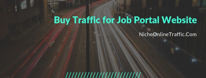 Buy Traffic for Job Portal Website